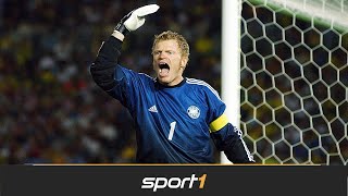 quotDer Titanquot Wie gut war eigentlich Oliver Kahn bei der WM 2002  SPORT1 [upl. by Nosredneh]