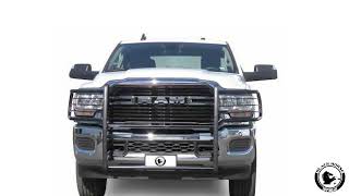 Black Horse Off Road  Installation Instructions for Grille Guard on RAM 1500 [upl. by Netsrak]