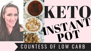 BEST Keto Instant Pot Recipes 👸 Cheap Keto Meals [upl. by Theda]