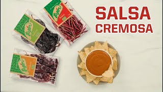 Salsa de Chiles Secos con Crema [upl. by Iem265]