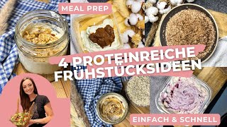 Die 4 besten Proteinreiche Frühstücksideen die du probieren musst [upl. by Oniger]