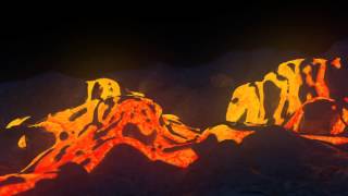 Geminus 3D Realflow Lava Animation [upl. by Certie]