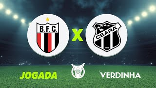 BOTAFOGOSP 1 X 4 CEARÁ AO VIVO VOZÃO VENCE E ENTRA NO G4 DA SÉRIE B  12112024 [upl. by Tarrant]