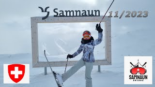 Samnaun Switzerland 25112023 Tag 2 Viel Neuschnee [upl. by Muscolo]