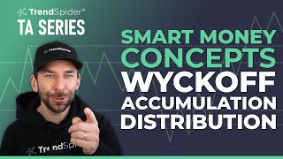 Learn Smart Money Concepts Wyckoff Accumulation and Distribution [upl. by Olaf]