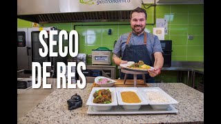 TE ENSEÑO A PREPARAR SECO DE RES CON FREJOLES  GIACOMO BOCCHIO [upl. by Now819]