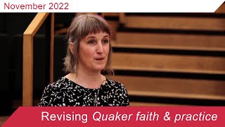 Revising Quaker faith amp practice [upl. by Liamsi]