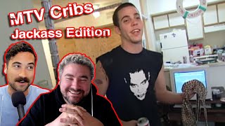 Jackass on MTV Cribs SteveO Bam Margera Ryan Dunn Chris Pontius  Jackast A Jackass Podcast [upl. by Artemas125]