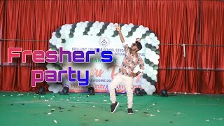 BRILLIANT  brig freshers bpharmacy  ESHWAR  💥DANCER PERFORMANCE ON FRESHERS PARTY [upl. by Ted293]