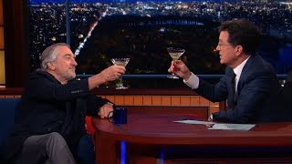 Robert De Niro Enjoys A Cold Martini And Silence Full Interview [upl. by Kizzee]