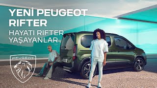 Yeni PEUGEOT Rifter  Hayatı Rifter Yaşayanlar [upl. by Aileno]