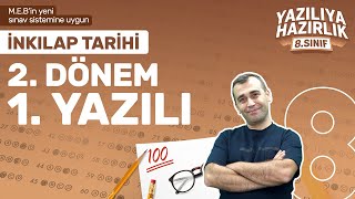 KİM 100 İSTER 8 Sınıf İnkılap 2 Dönem 1 Yazılıya Hazırlık  2023  2024 Taktikler Full Tekrar [upl. by Leonhard]