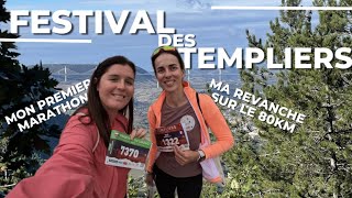 Festival des Templiers  Trail  Vue de l’intérieur sur le Marathon du Larzac et le Grand Trail 2023 [upl. by Sueahccaz]