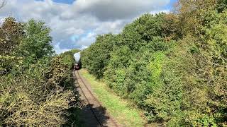 Manor 7820 shortly after departing Shackerstone [upl. by Leggat]