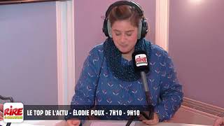 Elodie Poux  Le top de lactu  17 octobre 2017 [upl. by Lonier]