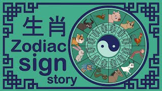 The Great race Story of the ⭐ zodiac Sign [upl. by Naihs]