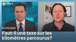 Une taxe kilométrique pour financer les routes  Zone économie [upl. by Otecina]