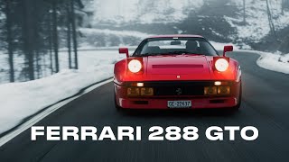 The Ferrari 288 GTO Driven By Alain de Cadenet  Homologation Specials [upl. by Abbi236]