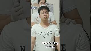 Want relief BONE SETTING THERAPY D BEST chiropractor bonesetting bonehealing shoulderpain [upl. by Anitsuga693]