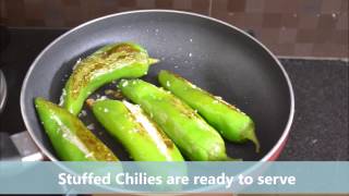 Stuffed Chili Bharli Mirchi  Bharwan Mirch  Malvani style Bharli Mirchi [upl. by Sedgewinn576]