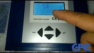 Setting Power Factor Regulator  PFR BLR CX GAE [upl. by Ellenor664]