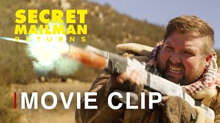 Secret Mailman Returns  Movie Clip  Laser Blast [upl. by Ayoj]