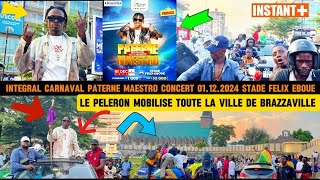 Direct 🔴 Intégral CARNAVAL Paterne Maestro CONCERT STADE FELIX EBOUE [upl. by Weinshienk]