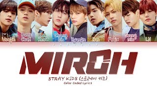 Stray Kids  MIROH Color Coded Lyrics EngRomHan가사 [upl. by Penn379]