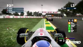 F1 2012  McLaren Melbourne Albert Park Gameplay HD 1080p [upl. by Alodie173]