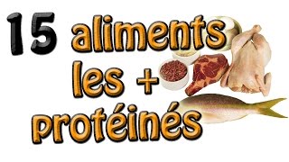 ▌15 aliments les  PROTÉINÉS ▌Alimentation  ksCoaching [upl. by Aluor]