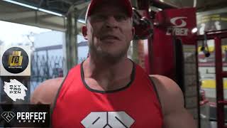 IFBB Pro Dorian Haywood  quotMASSIVE SHOULDERS amp TRISquot Full Workout [upl. by Cobby541]