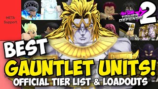 New Best Gauntlet Mode Units in ASTD Best Loadouts  Tier List Official [upl. by Anilef999]