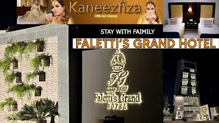 MY NEW VLOGFalettis Grand Hotel LAHOREKANEEZ FIZA [upl. by Akeylah]