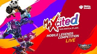 MAXcited 2017 Mobile Legends Competition Day 1  Bandung [upl. by Nivel]