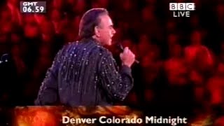 NEIL DIAMOND  AMERICA LIVE NEW YEARS EVE 1999 INTO THE YEAR 2000 [upl. by Ahsak496]