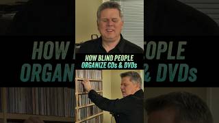 How A Blind Person Organizes Their Music amp Movies on CD amp DVD  Part 1 [upl. by Yellah542]