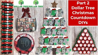 DOLLAR TREE DIY CHRISTMAS COUNTDOWN🌲 EASY FUN TO MAKE adventcalendar dollartreediy christmasdiy [upl. by Hadnama]