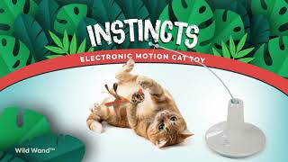 Instincts Wild Wand™ Electronic Motion Cat Toy [upl. by Akiem892]