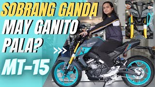 Cyan Storm  Bagong Yamaha MT15 Ganda ng Kulay Grabe [upl. by Jennine201]