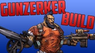 Borderlands 2 Gunzerker Build Solo Raid Boss Killer GermanHD [upl. by Casie]