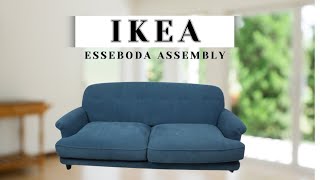 Esseboda IKEA Sofa Assembly Tutorial  REVIEW and RATING [upl. by Lund]