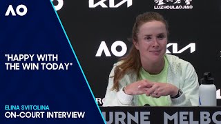 Elina Svitolina Press Conference  Australian Open 2024 First Round [upl. by Kared924]