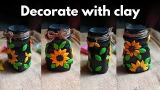 Easy amp Beautiful Glass Painting Idea [upl. by Dolly]