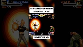 Ralf Galactica Phantom vs Benimaru KOF 99 snk reels kof99 kof kofnodead shorts ralfkof [upl. by Ayala]