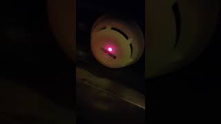 SIEMENS CERBERUS PRO MODULAR duct smoke detector in fire state  OP921 [upl. by Asoj]