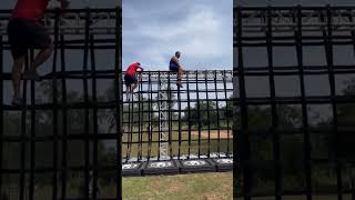 Spartan Race India 2024  Mesh Climb 20 Feet Obstacle [upl. by Aiym778]