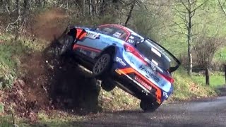 The Best of Rally 2018  Big Crashes Big Show amp Action  CMSVideo [upl. by Leohcin]