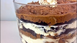 Chocolate Brownie Mousse Trifle [upl. by Goldsmith675]