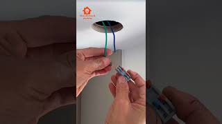 Quick installation method of downlight downlightsportlight electricalelectric [upl. by Aerdnaz428]