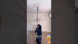 How to paint on ceiling tipspaint on ceilingpainting a ceiling tipspainting after popcorn ceiling [upl. by Colligan]